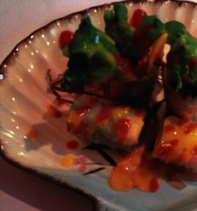 dish - shrimp spring roll