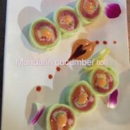Mandarin Cucumber Roll